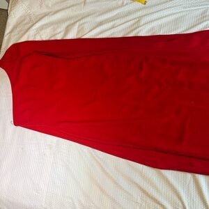 Issue New York Asymmetrical Red Dress